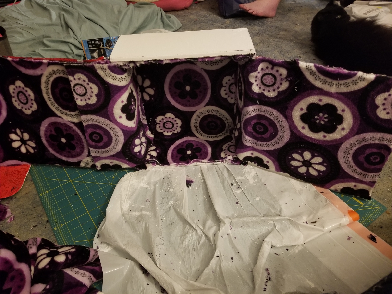 The finished lining